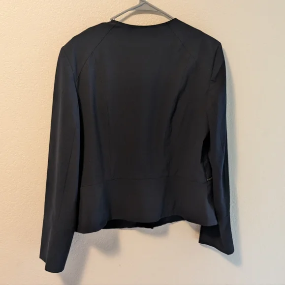 The Limited Navy Zip-Up Women's Jacket - Picture 2 of 5